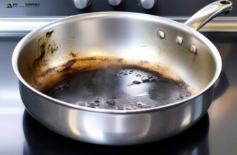 how to clean stainless steel pan